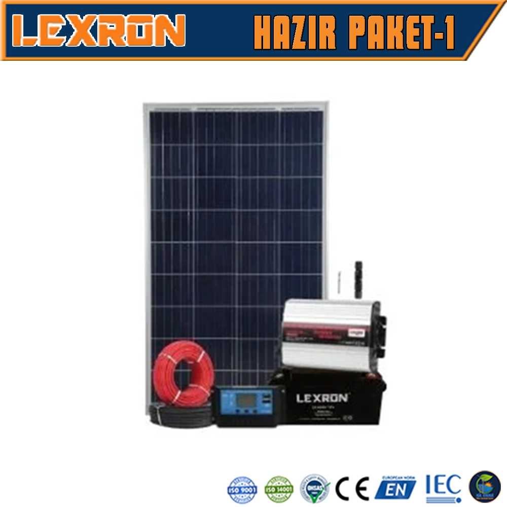 Lexron Hazır Güneş Enerji Sistemi Paket-1