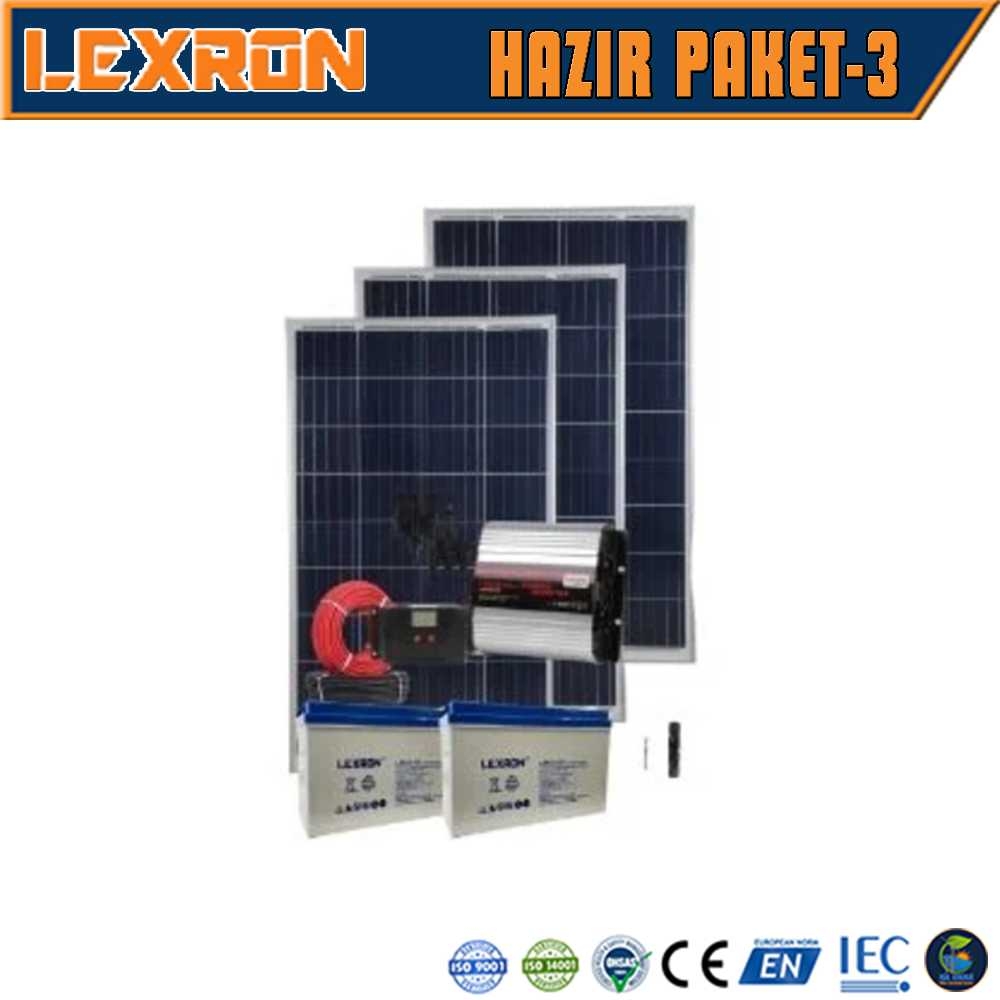 Lexron Hazır Güneş Enerji Sistemi Paket-3