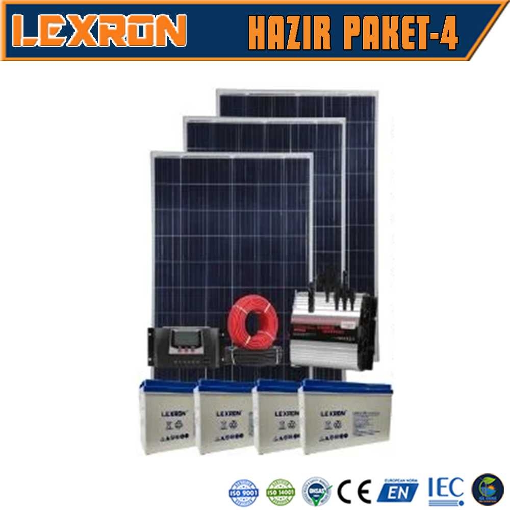 Lexron Hazır Güneş Enerji Sistemi Paket-4