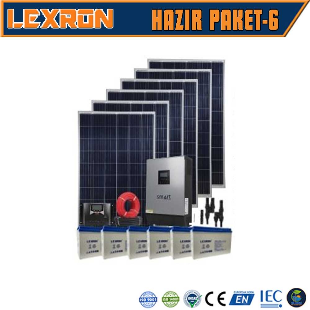 Lexron Hazır Güneş Enerji Sistemi Paket-6