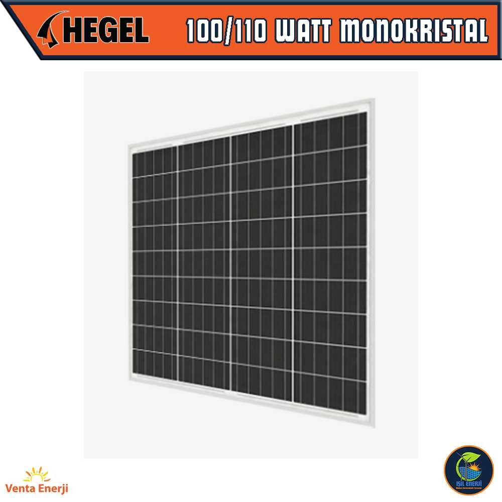 Venta Enerji - Hegel 110 Watt Monokristal Güneş Paneli
