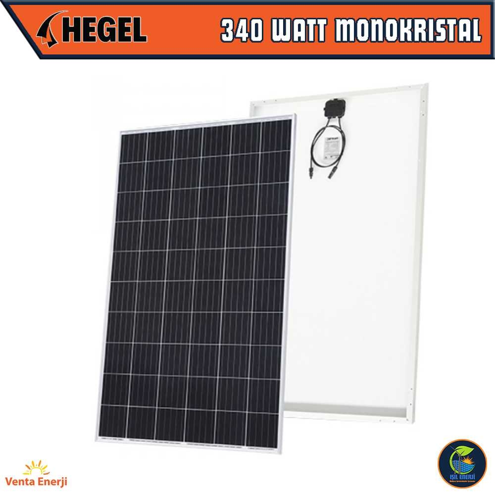 Venta Enerji - Hegel 340 Watt Monokristal Güneş Paneli