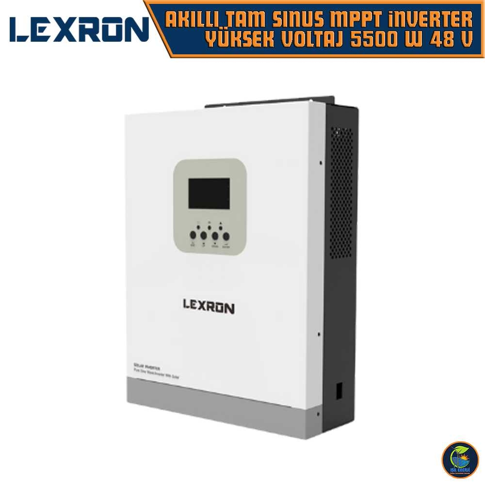 Lexron Akıllı Tam Sınus Mppt Yüksek Voltaj 6200 Watt 48 Volt - 6.2 Kw 48v