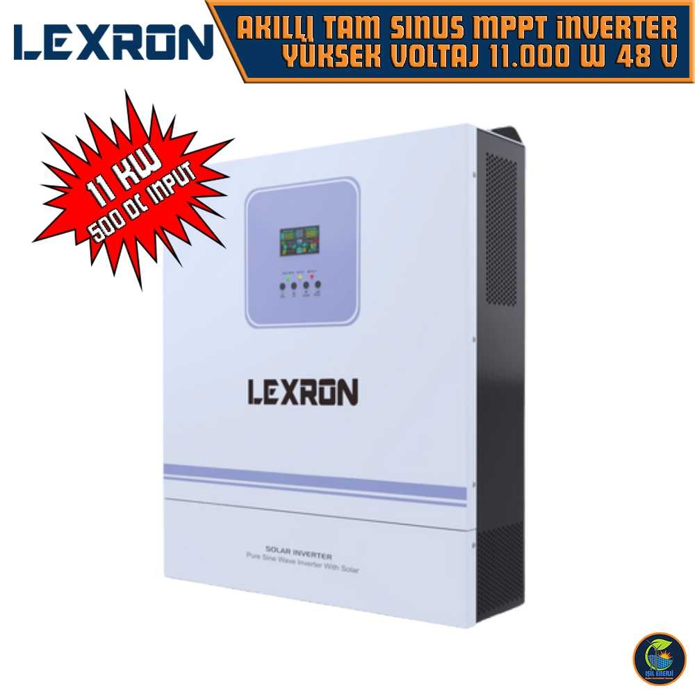 Lexron Akıllı Tam Sınus Mppt Yüksek Voltaj 11000 Watt 48 Volt - 11 Kw 48v