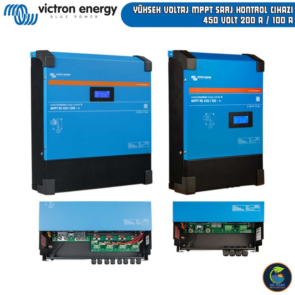 Victron Smartsolar Mppt Rs 450/100-tr Yüksek Voltaj 100 Ah şarj Kontrol Cihazı