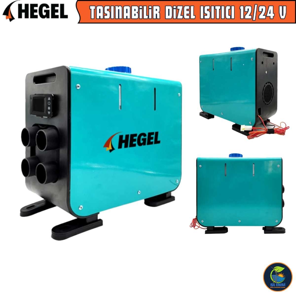Hegel Taşınabilir çanta Tipi Dizel ısıtıcı 12/24 Volt (webasto Muadili)